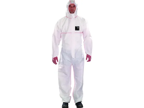 Ansell Alphatec 1500 Plus FR coverall, wit, maat XL, per stuk