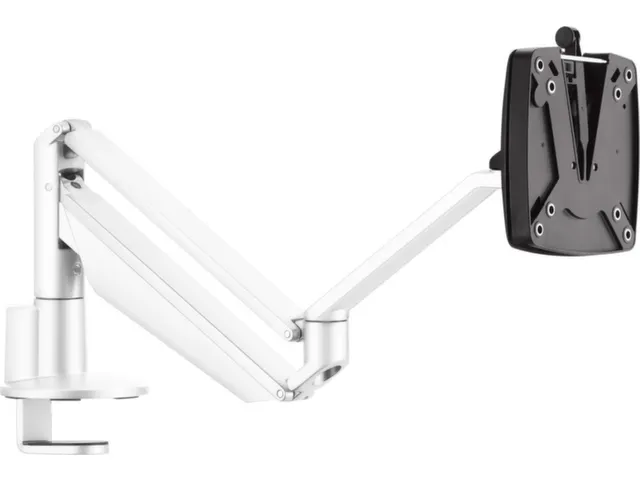 monitorarm,2-dlg. arm,arm L 433mm,m. tafelbevestiging,alu/kunststof