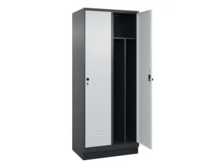 locker voor scheiding van kleding,HxBxD 1950x800x500mm,2vak - 2