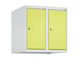opzetkast,v. locker,2vak.,vak B 250mm,HxBxD 500x500x500mm,vleugeldeur