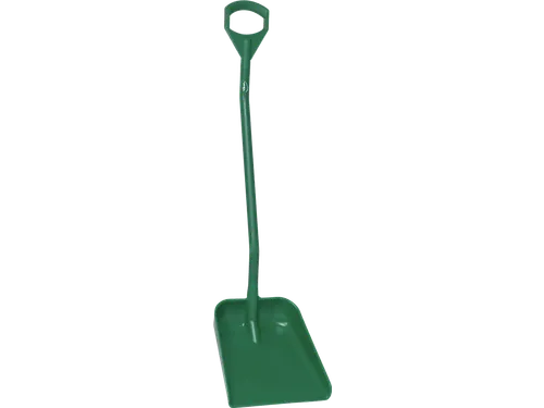 Hygiene 5601-2 Ergonomische Schop Lange Steel Groot Blad Groen
