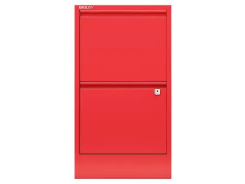 hangmappenkast HxBxD 672x413x400mm 2hangmappenframes rood