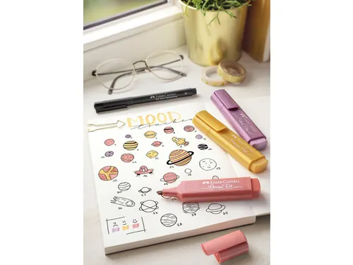 Markeerstift Faber-Castell 46 metallic rood
