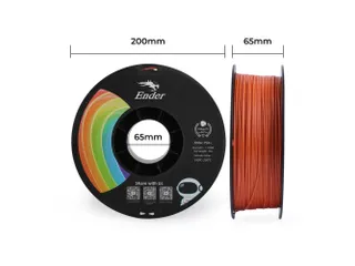 Creality 3D printer Filament Ender PLA+ 1,75mm Oranje 1kg - 6