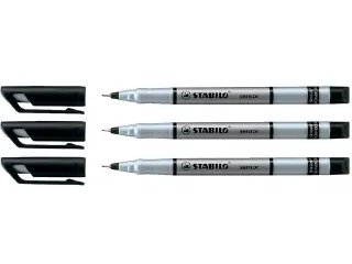 Fineliner STABILO Sensor 189/46 fijn zwart - 3