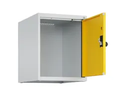 opzetkast,v. locker,1vak.,vak B 400mm,HxBxD 500x400x500mm,draaigrendel