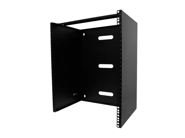 Wandmonteerbaar Netwerk Rack 14U 19 inch Patch Kast Zwart