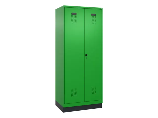 locker voor scheiding van kleding,HxBxD 1950x800x500mm,2vak