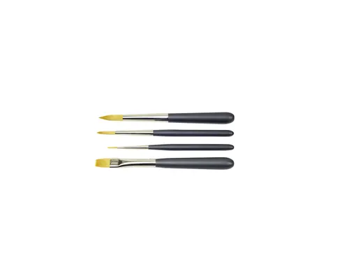 Penselenset Zahn Travel Buddy 4-delig