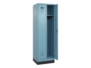locker,HxBxD 1950x600x500mm,2vak,vak B 300mm,cil.-slot,sokkel - 2