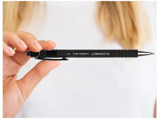balpen Lambda medium zwart