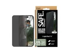 PanzerGlass SAFE. by Privacy Screen Protector iPhone 16 | 15 | Ultr