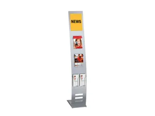 Infostandaard Hxbxd 1650X260X420Mm Ral9006 - 4