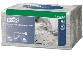 Tork 520350 Werkdoeken Industrial Cleaning Grijs Folded - 1