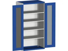 systeemkast,HxBxD 2000x1050x650mm,4xStalen bodem,5-punts sluitsysteem