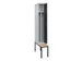 locker met bank,voor scheiding van kleding,HxBxD 2120x300x815mm,1vak