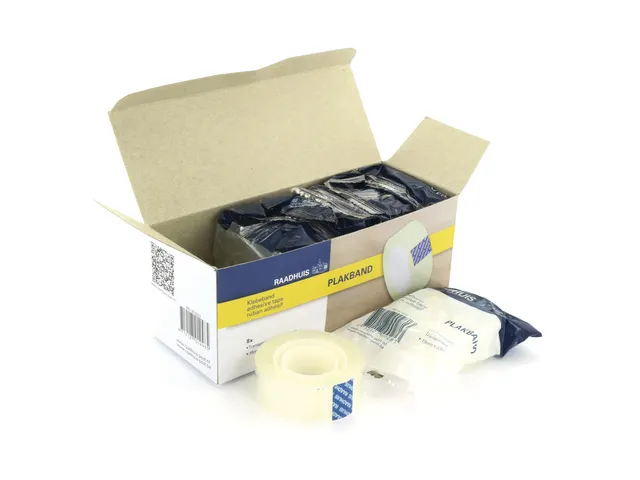 plakband Raadhuis transparant 19mmx33m