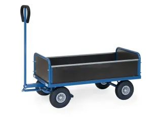 Handtrekwagen 4052P 450kg 1200x650mm polyurethaan wielen - 1