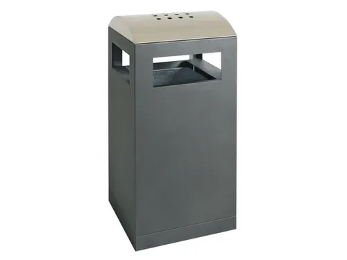combi-asbak HxBxD 1050x450x450mm afvalbak inhoud 90 liter Antraciet