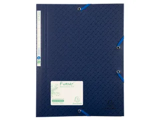 Elastomap 3 kleppen polypropyleen 7/10de Forever PP - A4-Geassorteerd - 2