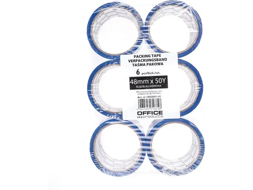 Verpakkingstape blauw 48mmx46m