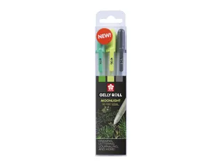 Gelschrijver Sakura Gelly Roll Moonlight 06 botanic set à 3 kleuren - 2