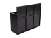 V-Part Wandafvalscheidingsunit 3 x 15 Liter Mat Zwart 45 Liter