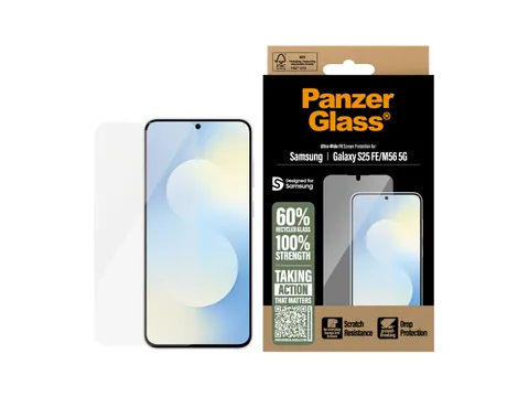 PanzerGlass Screen Protector Samsung Galaxy S25 FE 5G | M56 5G | Ul