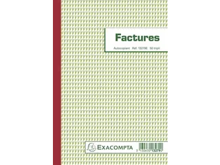 Exacompta Facturen, Ft 21 X 14,8 Cm, Tripli, Franstalig - 2