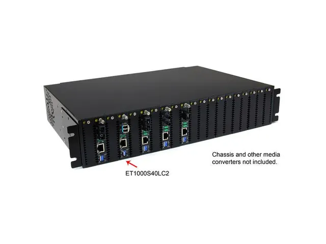 Convertisseur Gigabit sur Fibre Optique MonoMode LC 1000Mb/s 40km