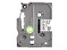 Labeltape Brother P-touch TZe-111 standaard 6mm zwart op transparant
