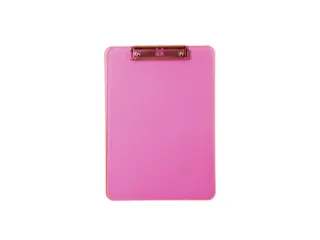 Klembord MAUL A4 staand transparant PS neon roze - 2