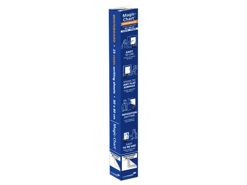 Legamaster Magic-Chart Whiteboard folie 60x80cm Wit 25 vel