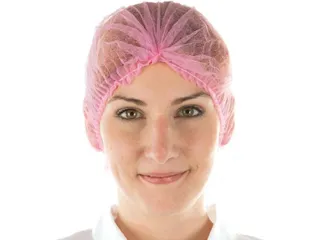 CMT Haarnet Clip cap pp non woven roze Maat L ca 53cm 1000 Stuks - 2