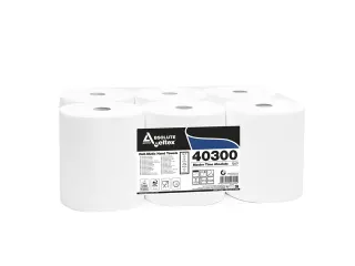 Handdoekrol Celtex Absolute 2-laags wit 285 meter krimp a 6 rol - 2