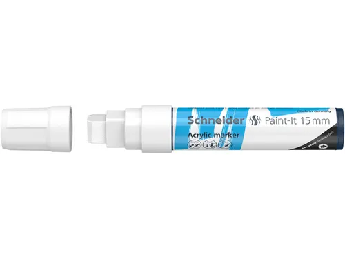 Acrylmarker Schneider Paint-It 330 15mm wit