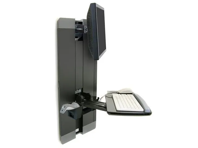 9In Vertical Lift+Slide Tray Charcoal