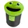 Afvalbak Smiley Face Bin 52 Liter Mixed Recycling Groen