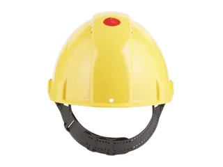 Veiligheidshelm 3M 53-62cm Uvicator en pinverstelling geel - 3