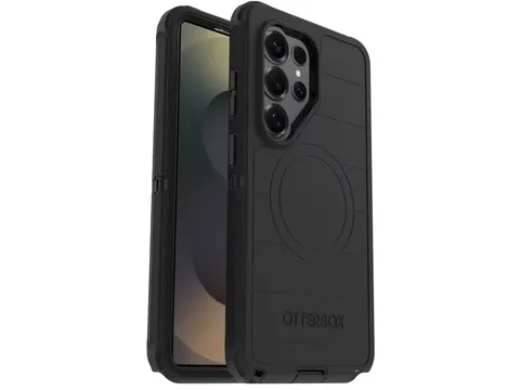 Defender Pro Samsung Galaxy S26 Ultra Hoesje Magnetic Back Cover Zwart