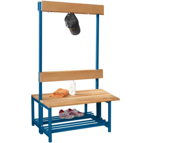 banc double,HxLxP 1600x1000x770mm,piètement RAL5010