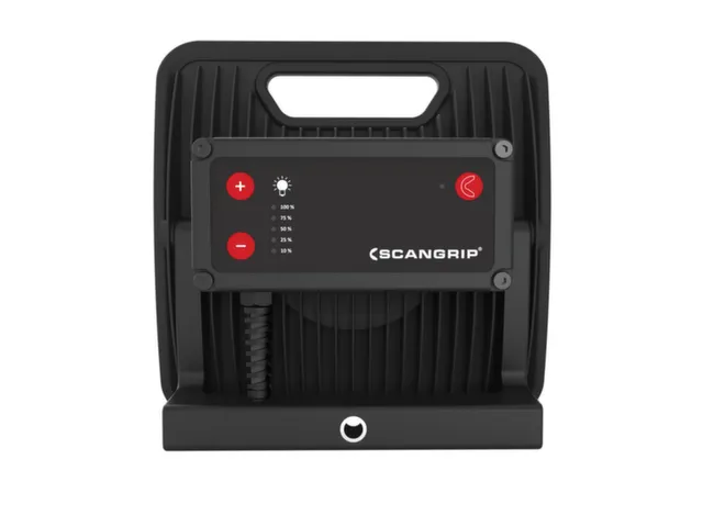 industrielamp,behuizing gegoten aluminium,COB-led,3000lumen,draaggreep