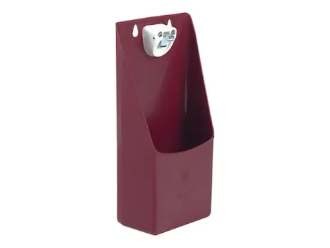 Flesopener+opvangbak wandmodel bordeaux