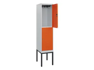 dubbeldekse locker,HxBxD 1950x400x500mm,1x2vak.,vak B 400mm - 2