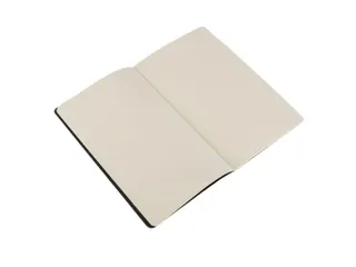 Schrift Moleskine 130x210mm blanco 160 pagina's 70gr zwart set à 3 st - 3