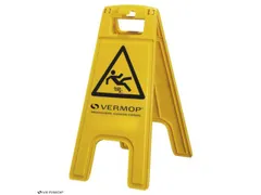 Waarschuwingsbord Kunststof Inklapbaar