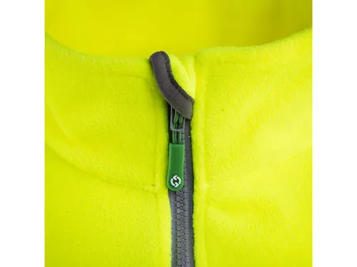 Fleece vest Arco Responsible Hi-Vis geel maat S