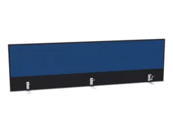opzetpaneel bureau aanbouw achter B 2000mm CC-zwart BN6016-blauw