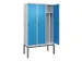 locker voor scheiding van kleding,HxBxD 2120x1200x500mm,3vak