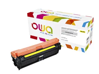 Tonercartridge OWA alternatief tbv HP CE742A geel - 1